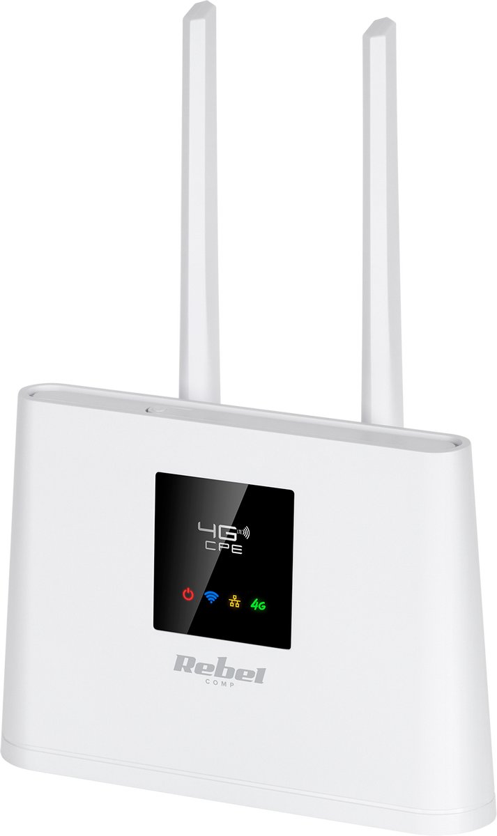 Rebel RB-702 Serie - 4G LTE Router - SIM Kaart - Externe Antennes - 10 Gebruikers