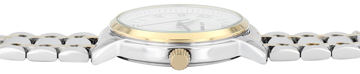JUST WATCH Herenhorloge van roestvrij staal JW20188 met roestvrijstalen band, Ø 40 mm, 5ATM, datumweergave