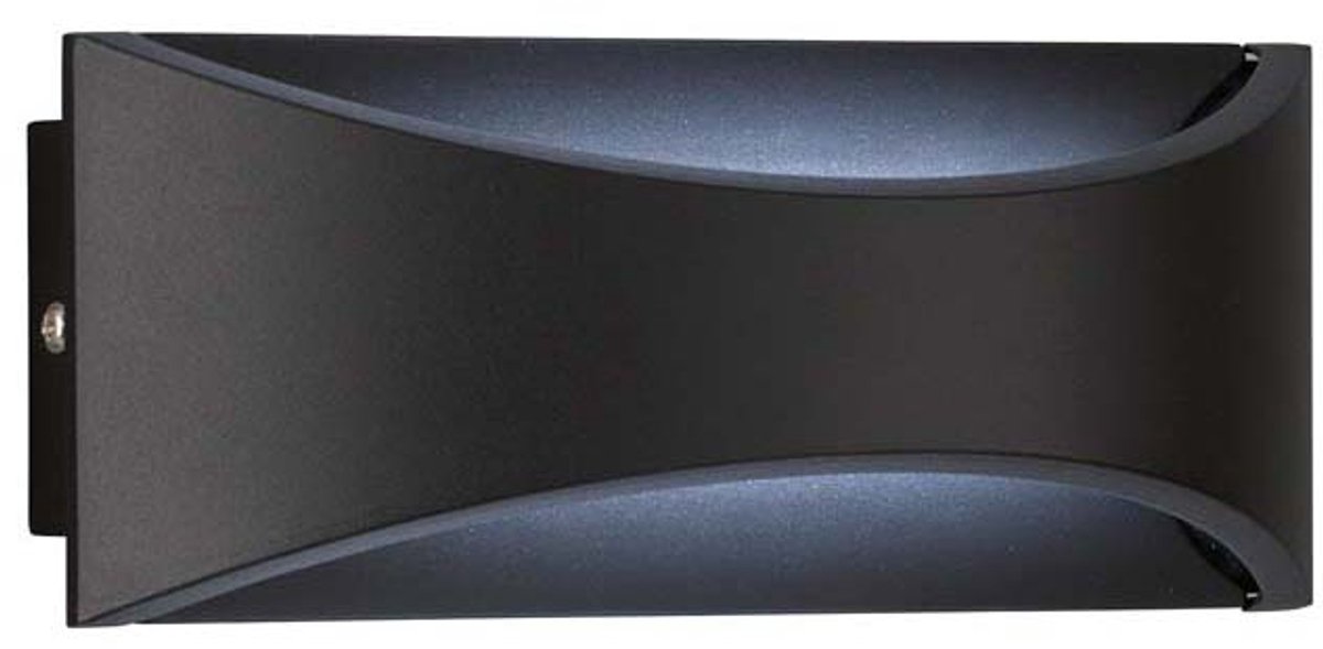 Buitenwandlamp Gevellamp Tuinlamp LED terraslamp Up Down zwart
