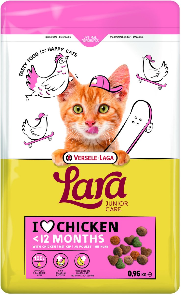 Lara Junior Care Kip - Kattenvoer - 1.9 kg