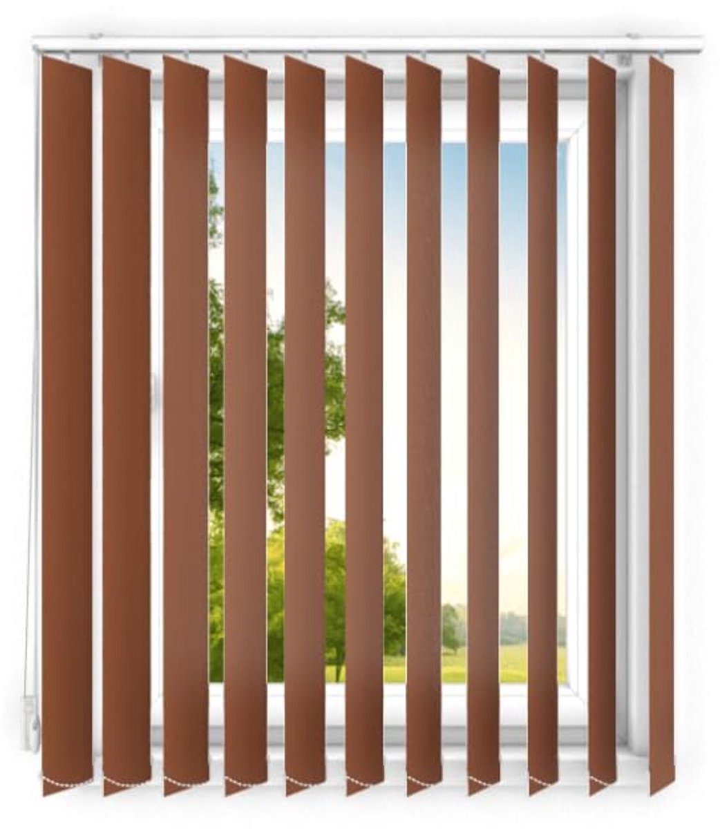 time4blinds - verticale lamellen - lamellen voor kantoorwerkplekken en voor thuis - Slaapk