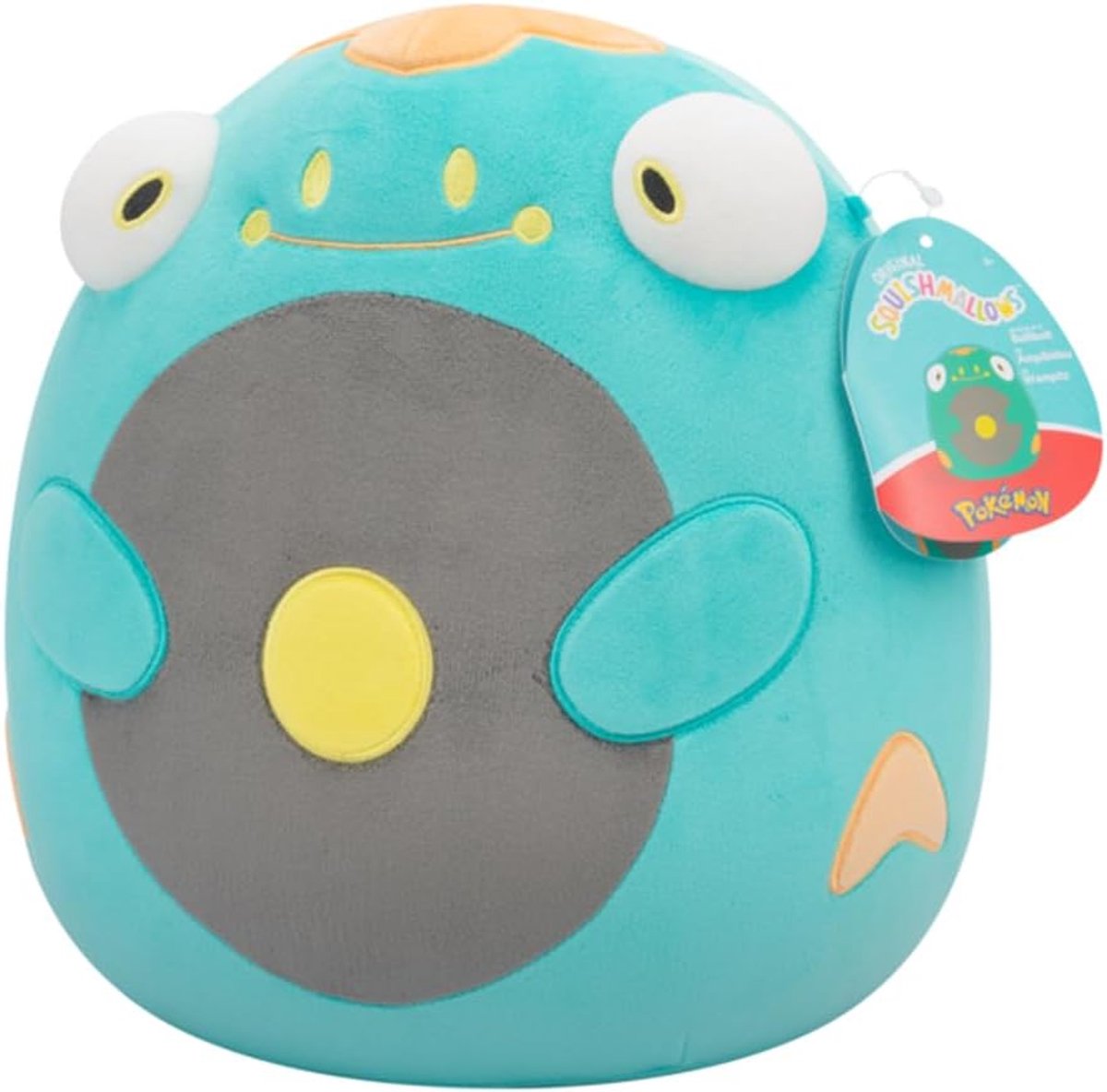 Squishmallows Pokémon Bellibolt Knuffel – 25 cm – Superzachte Pluche – Officiële Pokémon Knuffel