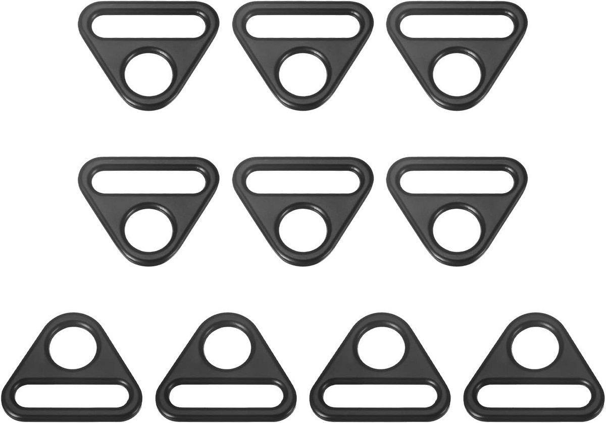 Verstelbare D-Ringen Driehoek Gespen voor Tassen en DIY Accessoires