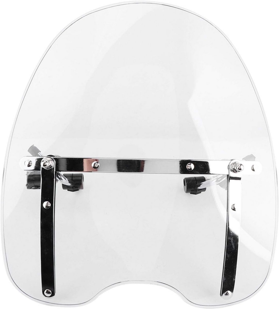 Universeel Motorfiets Windscherm 22-25mm Stuur Bevestiging Transparant