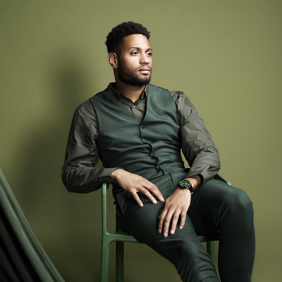 Colornetic | Zwart Kleurveranderend Horloge