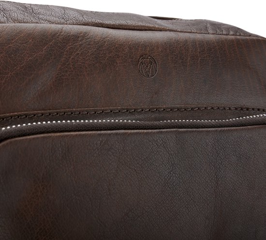 Sac de ville en cuir marron classique Montréal