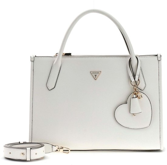 Guess ISEMAY NOEL - Handtas - cream white/crème