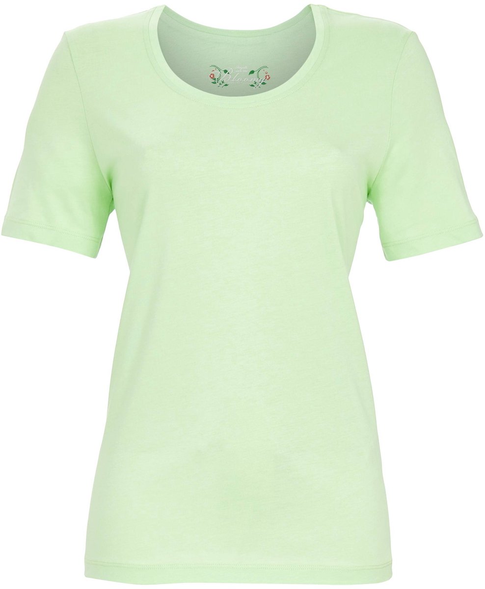 Ringella Basic groen pyjamashirt Ringella - Groen - Maat - 36