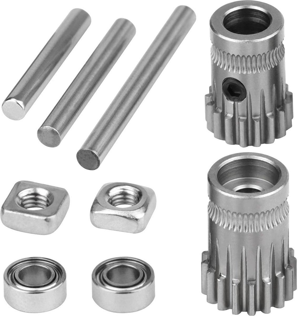 Upgrade Extruder Tandwielset voor Prusa i3 MK2/MK3S 3D Printers