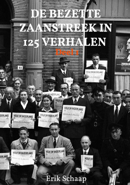 De bezette Zaanstreek in 125 verhalen - cover