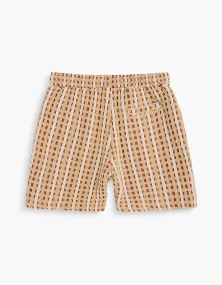 OAS - Broek Rood Oas 201002 Shorts Rood Lano Porto Shorts