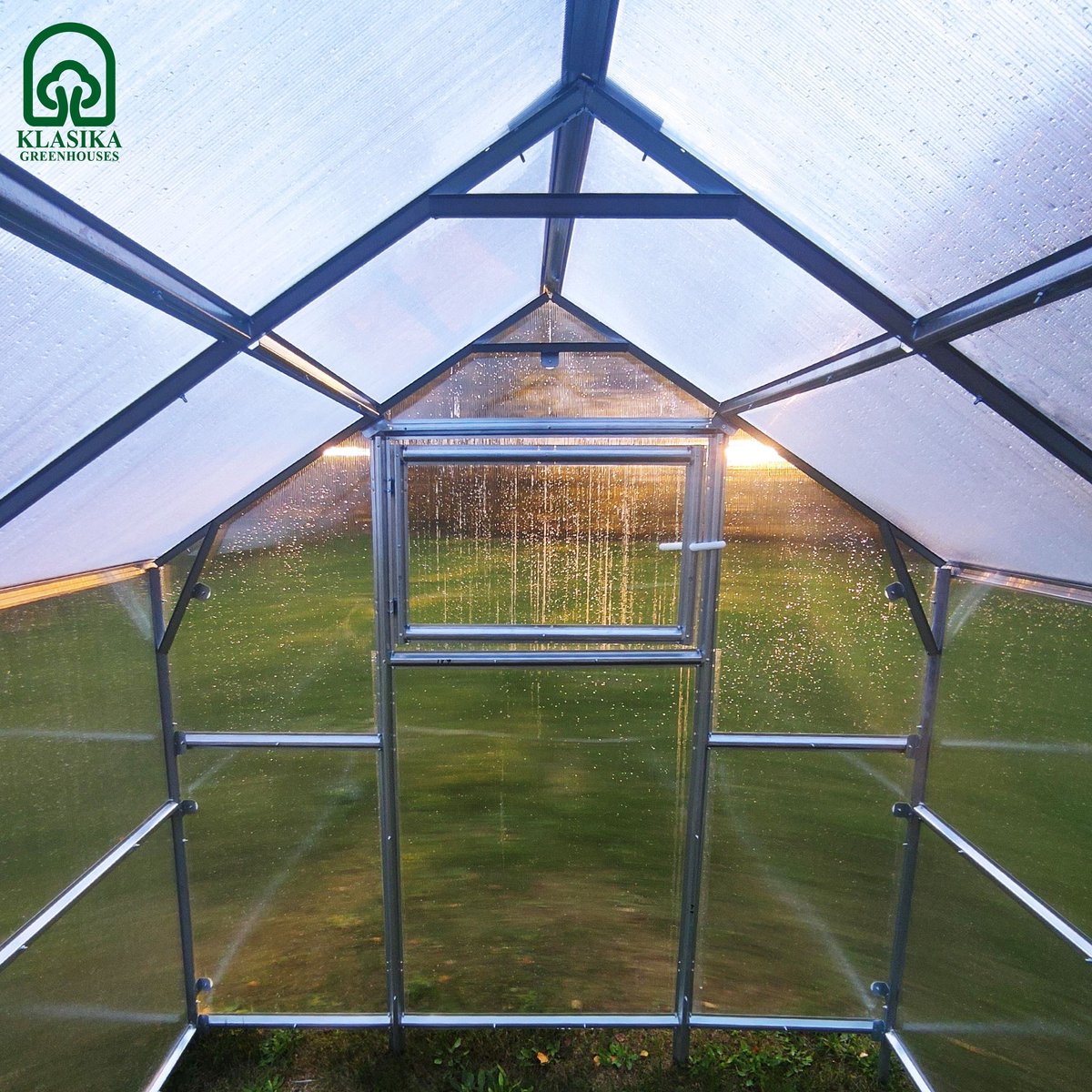 Klasika Polycarbonaat tuinkas 2,35x5m 11,75m² Bernard