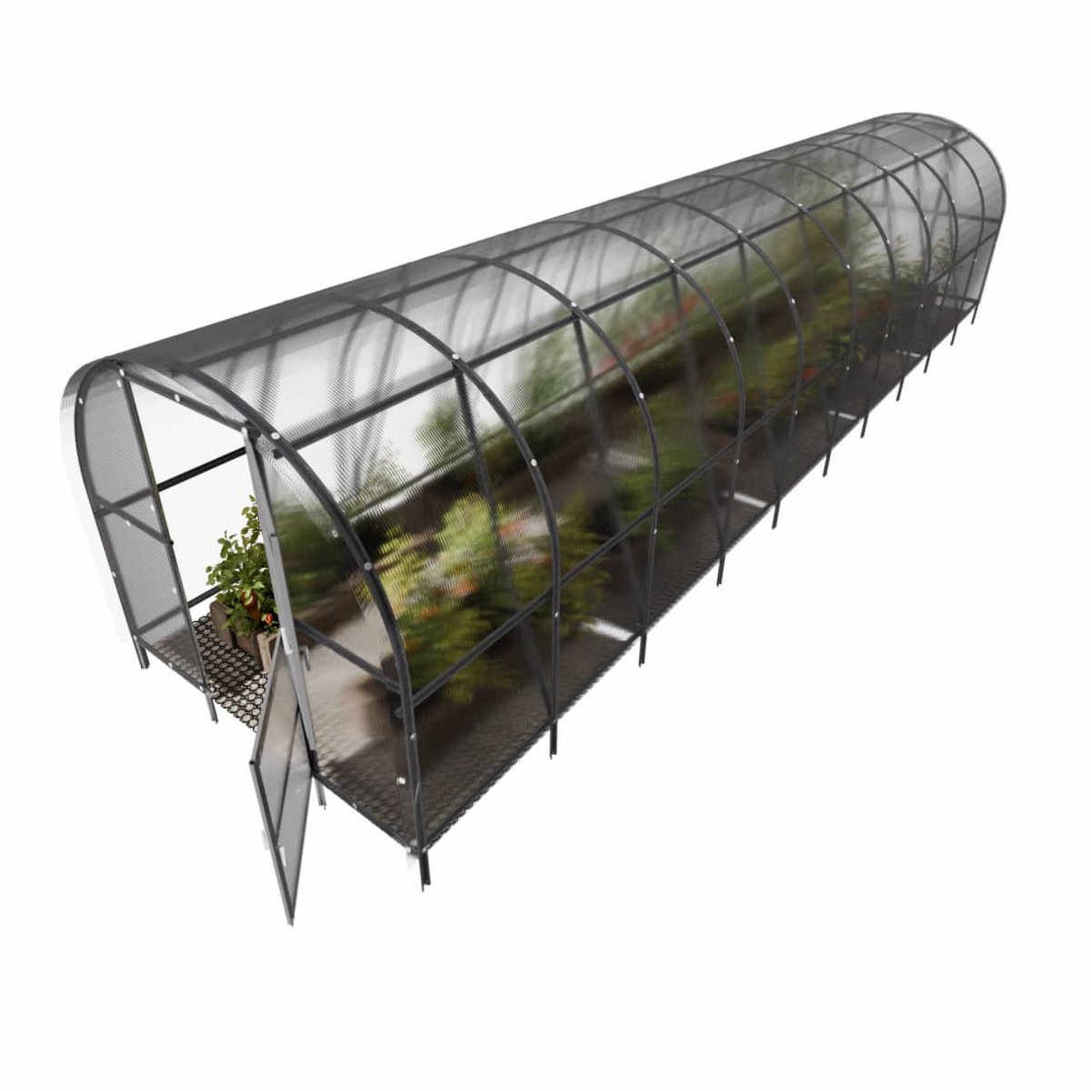 Klasika Serre en polycarbonate 3x12m 36m² Baltic LT
