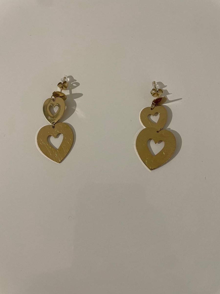 Oorbellen Si Amor Sieraden EW1155-G Roestvrij Staal Kleur Goud