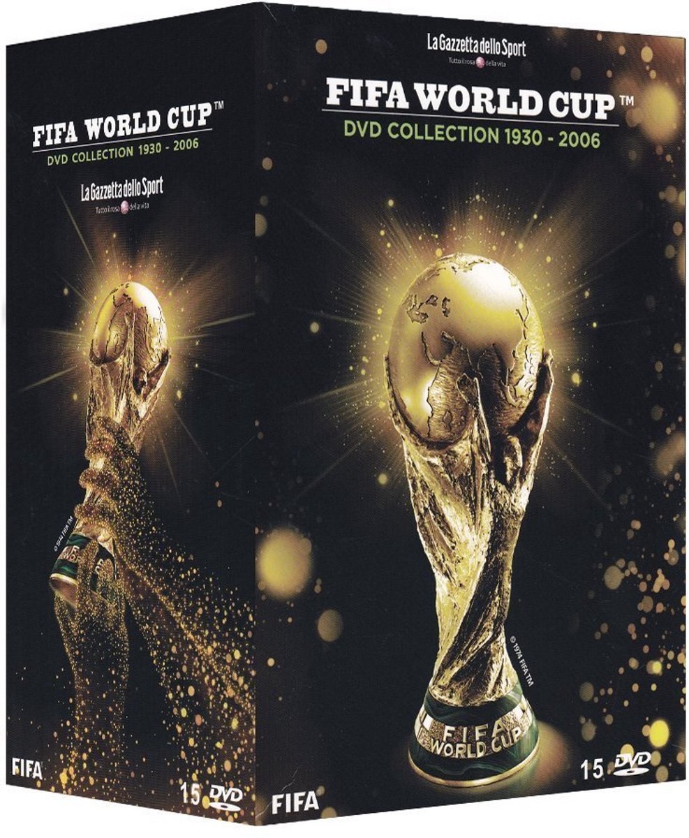 WK Voetbal Geschiedenis 1930 - 2006 DVD Collectie