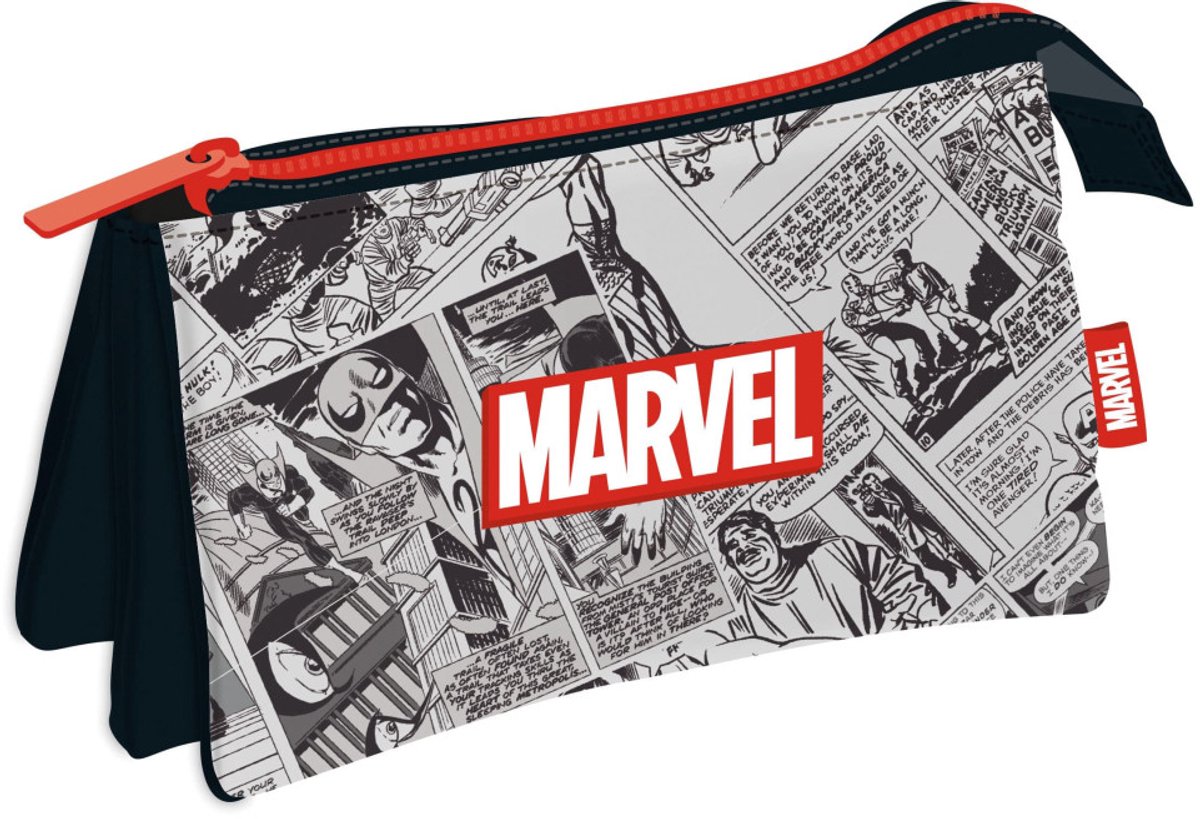 Captain Marvel Comic Marvel 3 compartiment pennenetui 21 cm
