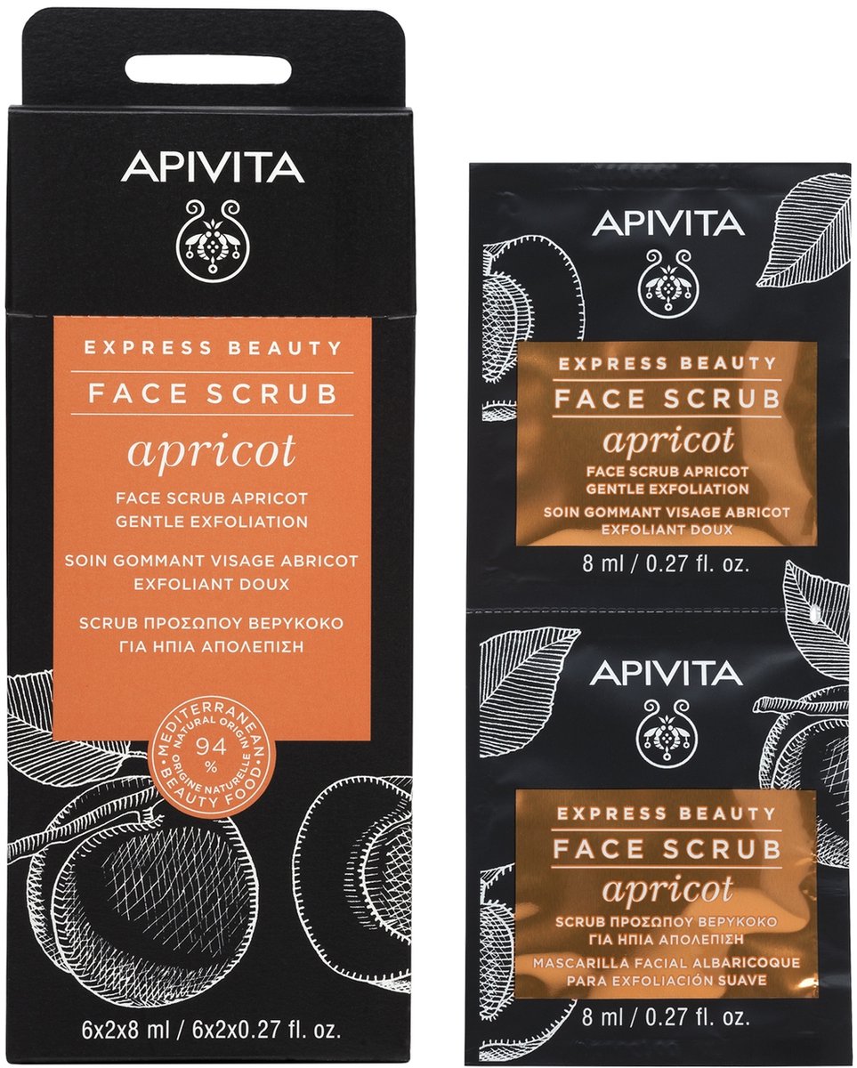 Apivita Peeling Face Care Masks & Scrubs Face Scrub with Apricot