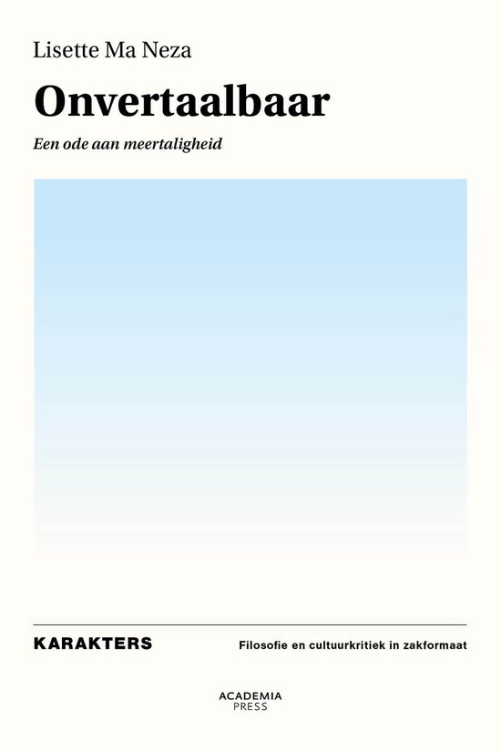 Onvertaalbaar - cover
