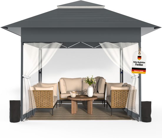 Waterdicht 300D paviljoen pergola luifel vervangend dak - 3 x 2,6 m