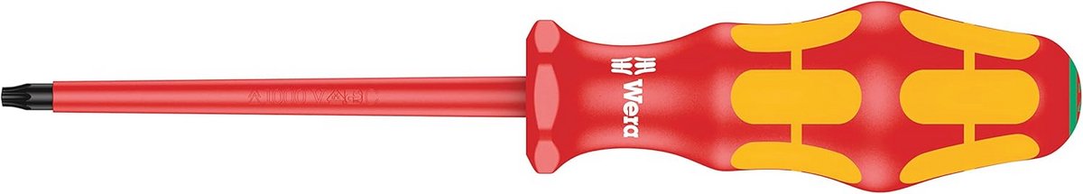 VDE Geïsoleerde Schroevendraaier voor TORX Schroeven TX 25 x 100 mm Veilig Elektricien