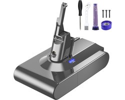 Vervangende Accu / Batterij voor Dyson V8 met filterset Accu / Batterij / 5000 mah EXPER PREMIUM