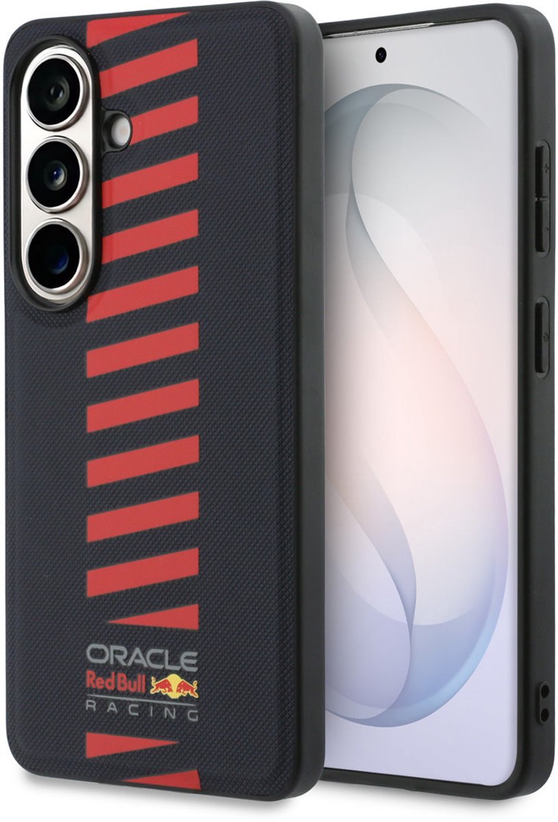Red Bull Racing Back cover Galaxy S26 - Magsafe - Meshed PU Leather - Navy