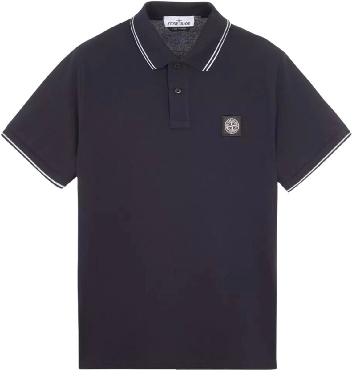 Stone Island SS Polo 'Navy Blue'.