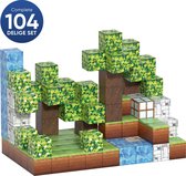 BLU Magnetische Blokken - 104 Stuks - Pixel Stijl Bouwstenen - Magnetic Cubes - Magnetic Tiles - Magnetische Tegels - Montessori & Educatief Speelgoed - Constructie Speelgoed - Vanaf 3 Jaar - Magnetische Blokken Speelgoed - Magnetische Pixels