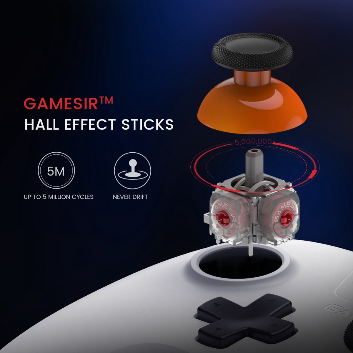GameSir Nova Lite - Hall Effect Gaming Controller thumbnail 2