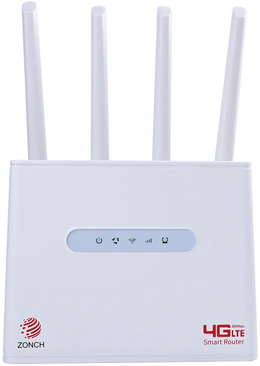 ZONCH R6575 CPE WiFi Router With Light White