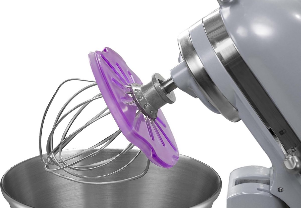Beslaggarde Beslag Wisser voor Kantelbare Keukenmachines - Paars