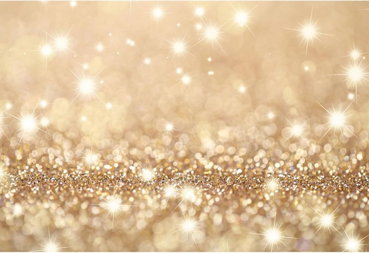 Fotografie Achtergrond 3x2m Bokeh Glitter Lichteffecten - Feest, Bruiloft & Portret Studio