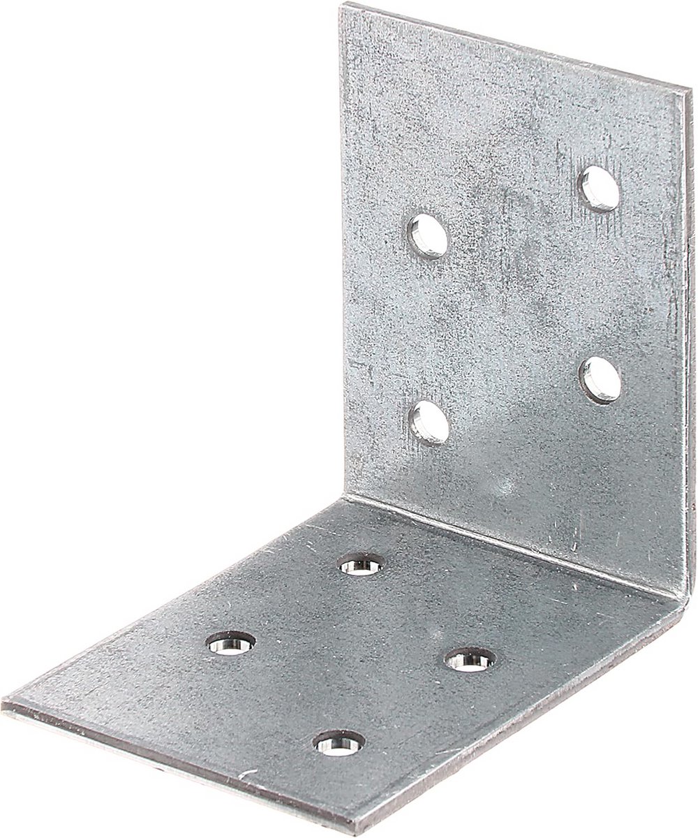Verzinkte Hoekverbinder voor Houtconstructies 50x50x40 mm