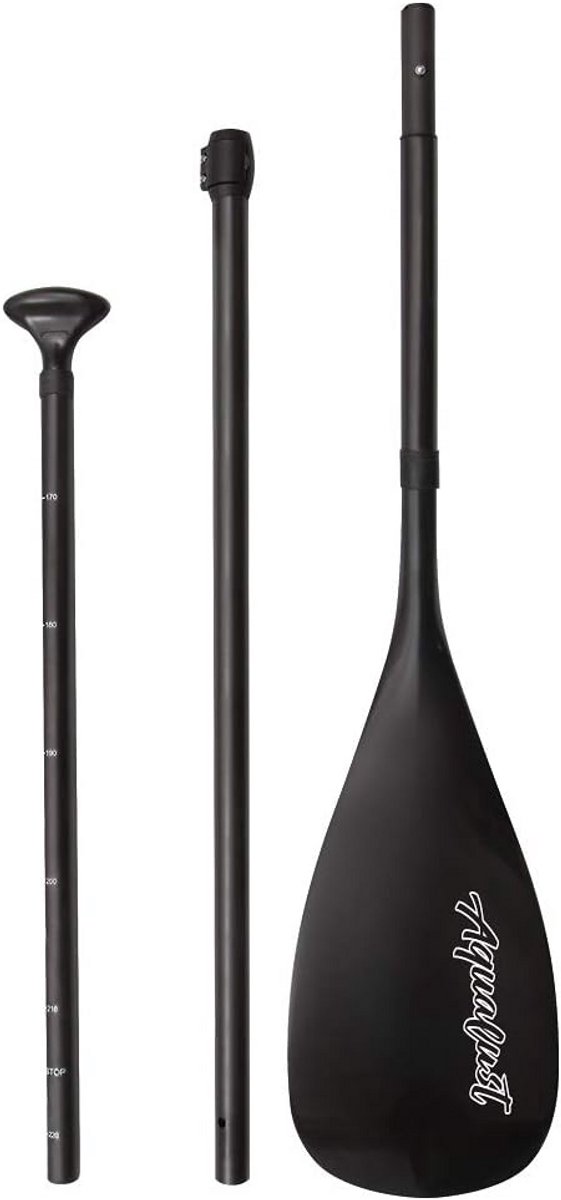 2-in-1 SUP & Kajak Peddel Verstelbaar 165-215 cm - 4-delige Dualtech Peddel voor Vlak Water Rivier Golven - Aluminium Peddel voor iSUP Reizen en Opslag — afbeelding 3