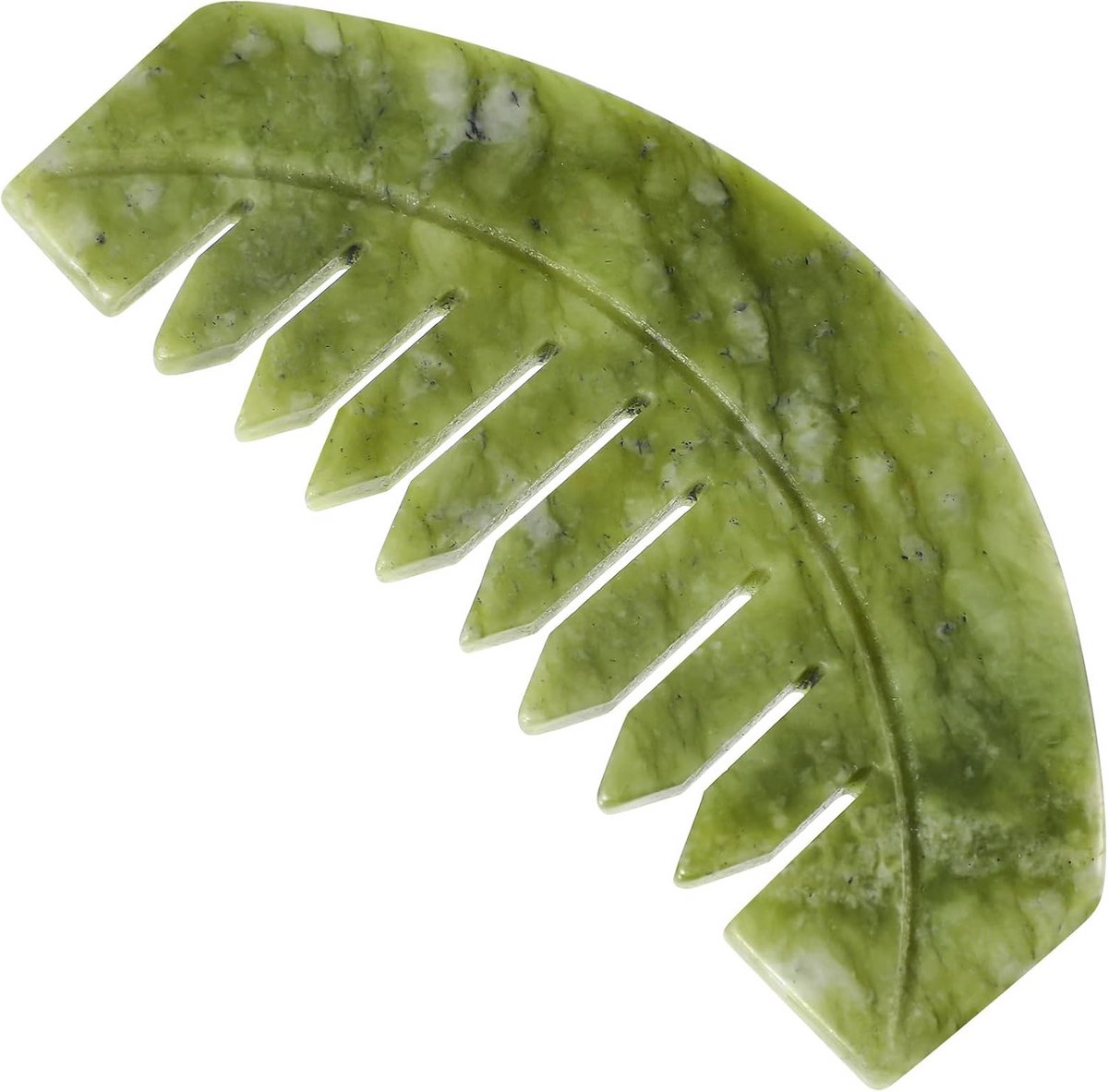 Jade Haarkam en Gua Sha Massage Hulpmiddel voor Hoofdhuidverzorging