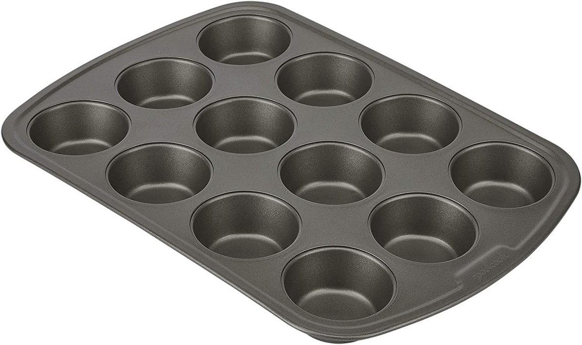 Muffinbakvorm voor 12 stuks met Antiaanbaklaag