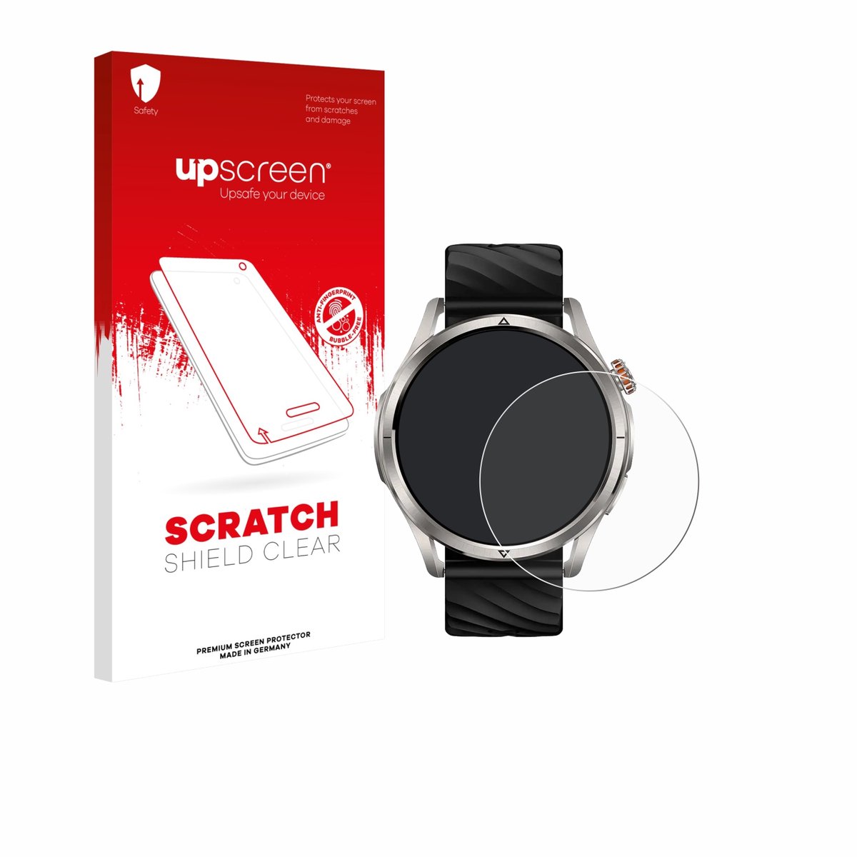 upscreen - Screenprotector voor Kospet Magic R10 1.43" - Folie Beschermfolie transparant