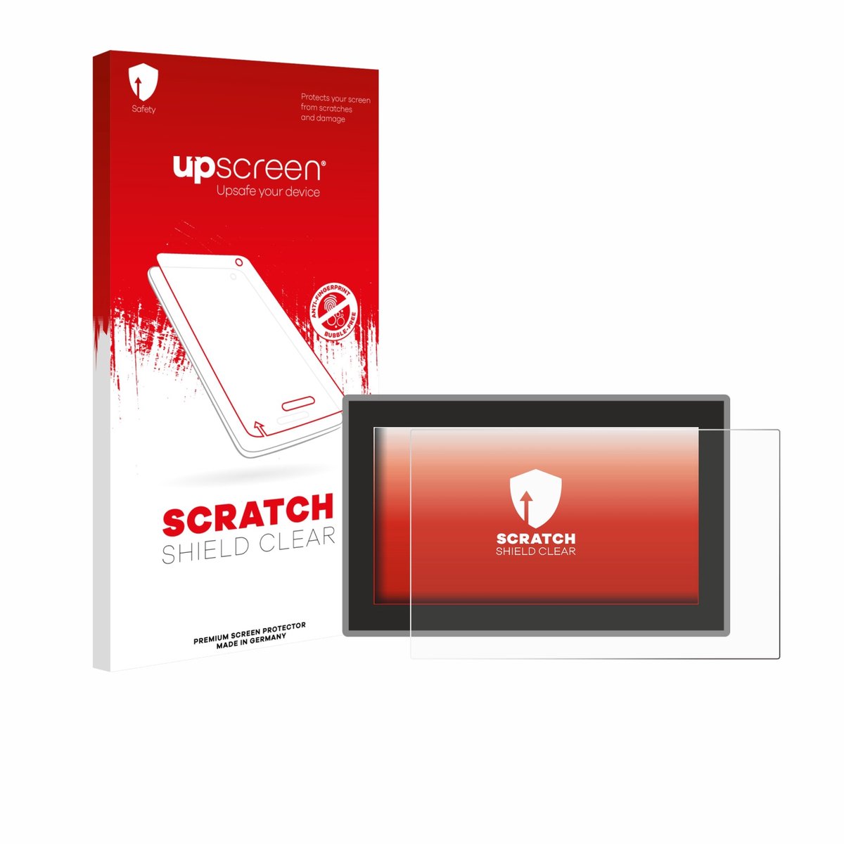 upscreen - Screenprotector voor Voltcraft VC191 - Folie Beschermfolie transparant