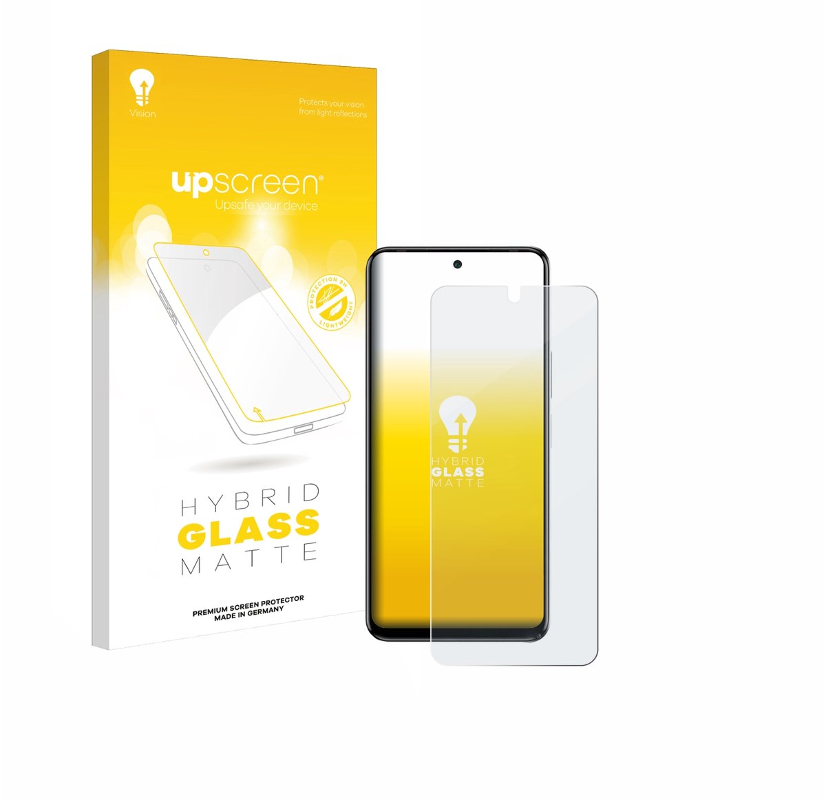 upscreen - Screenprotector voor Infinix Hot 12 - Folie Beschermfolie Beschermglas matte