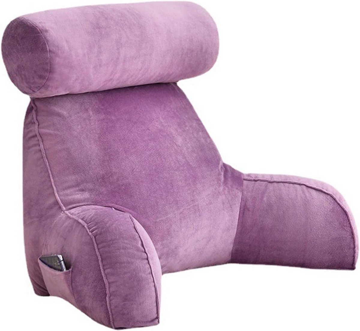 Ergonomisch Rugkussen met Neksteun voor in Bed en Sofa - Ideaal voor Lezen en Televisie Kijken