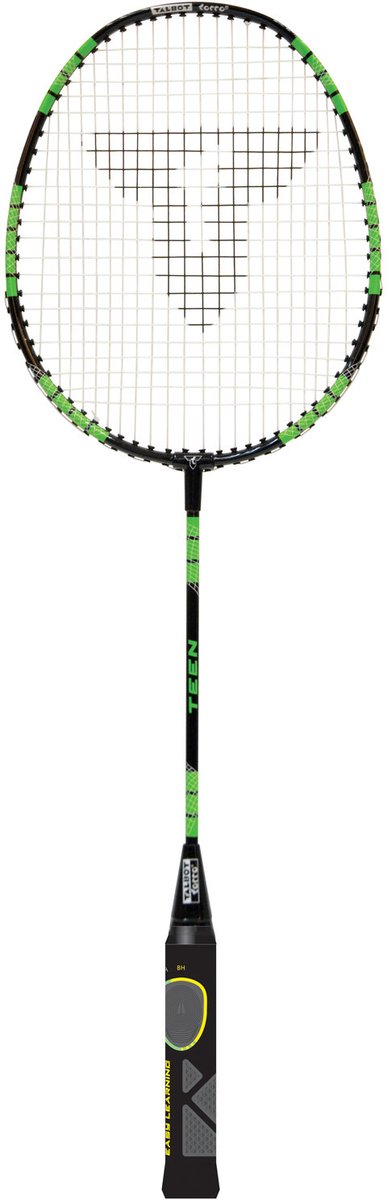 Talbot Torro Badmintonracket Eli Teen 63 Cm Zwart/geel/groen