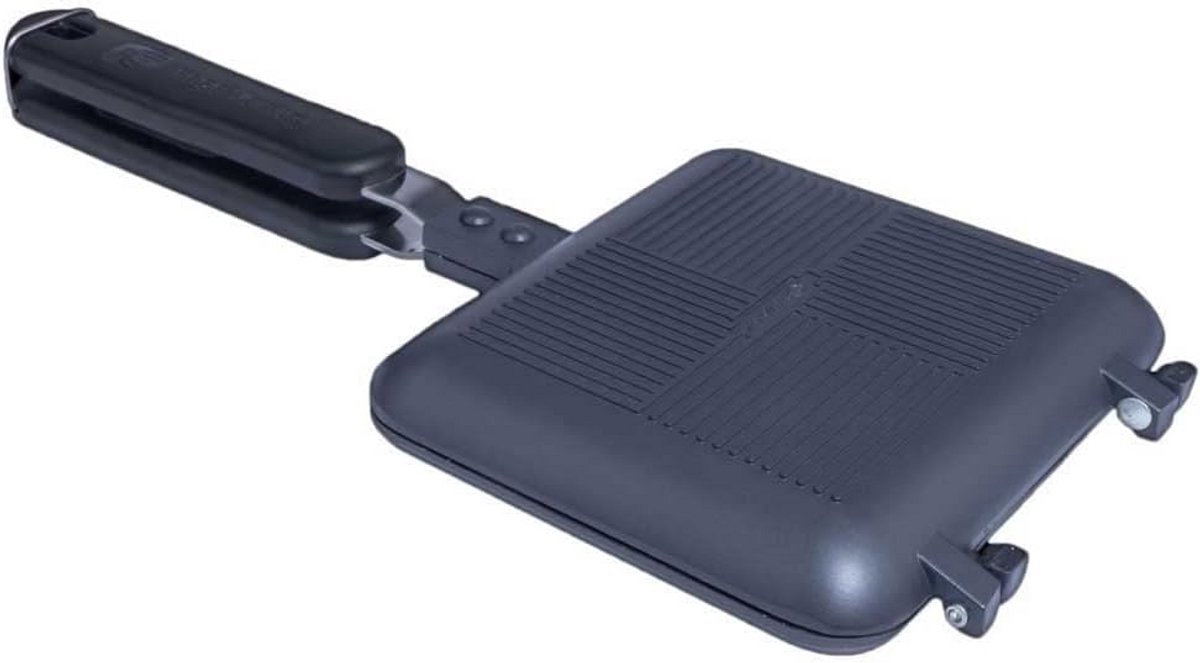 Klassieke Sandwich Broodrooster met Graniet Coating - Compact en Veelzijdig