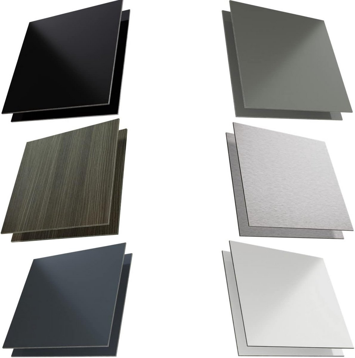 Aluminium Composietplaat 3mm - Keukenachterwand, Spatscherm en Reclamepaneel