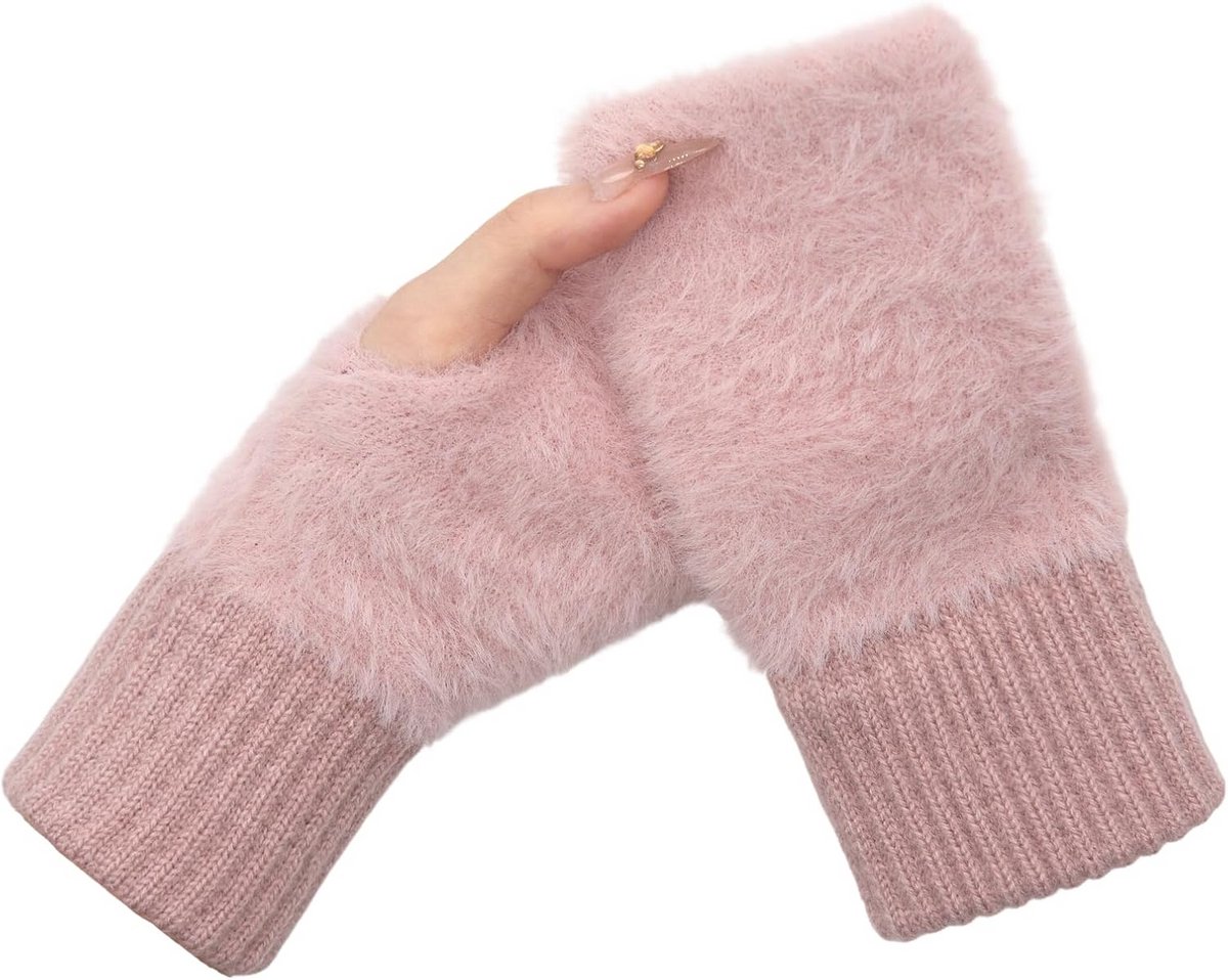 Vingerloze handschoenen voor dames, winter