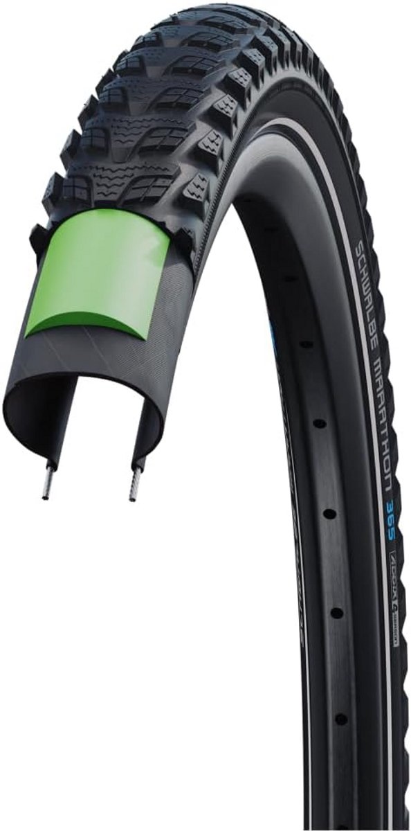 Duurzame 26 inch Buitenbanden voor Fietsen met GreenGuard Anti-Leklaag