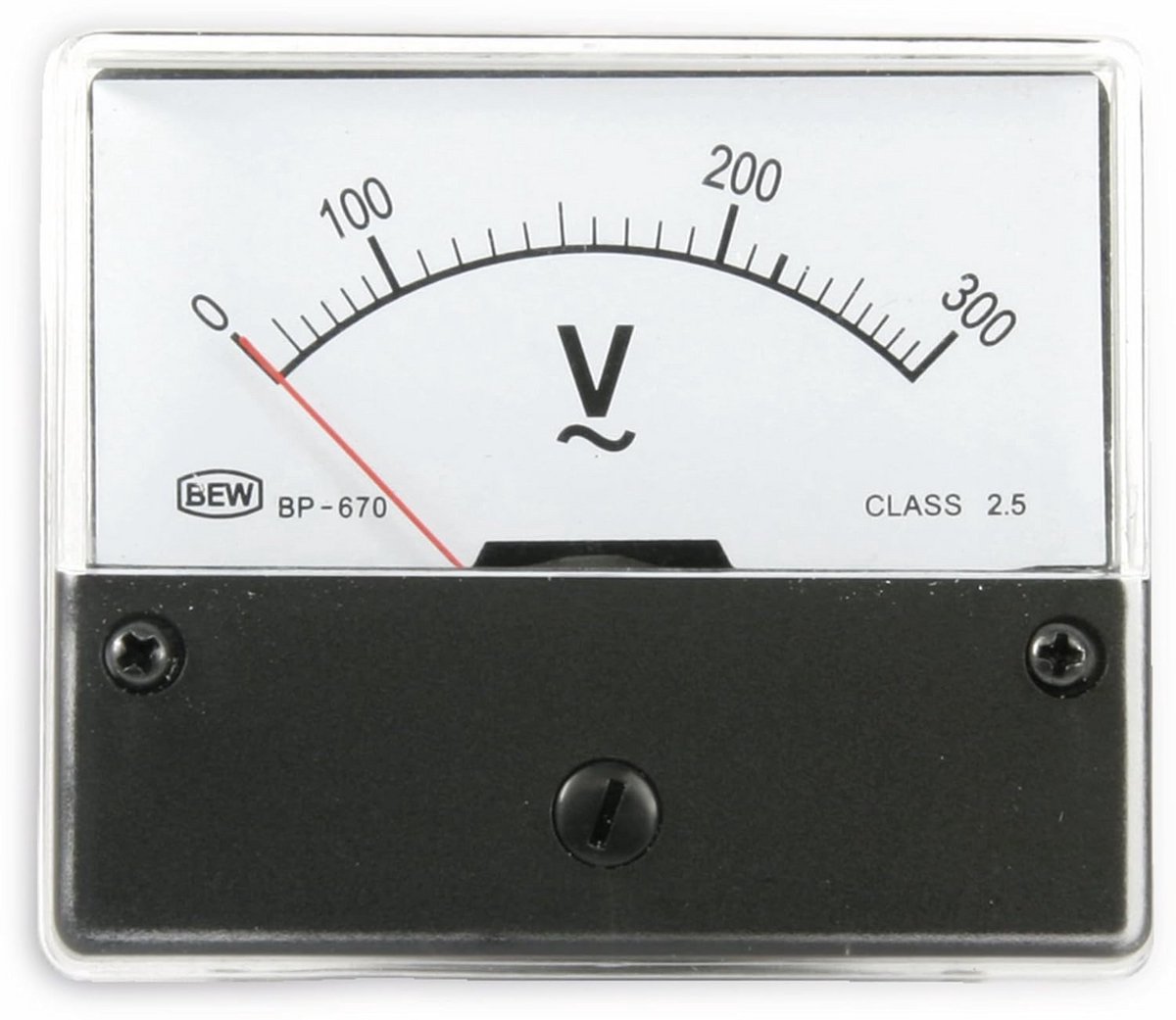 Spanningsmeter Analoge Voltmeter 0-300V AC
