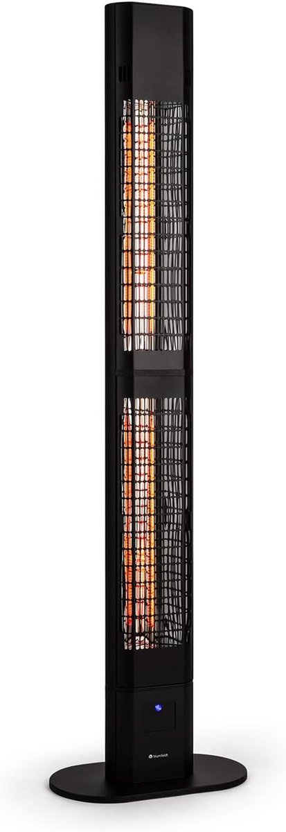 Infrarood Terrasverwarmer Staand 3000W met Afstandsbediening - Weerbestendig Buiten