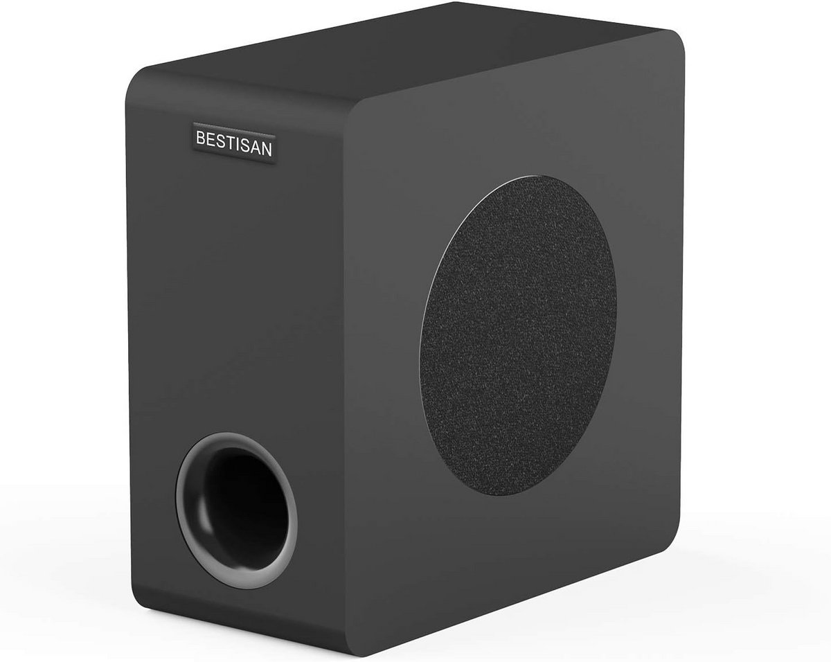 Compacte 6,5 inch Subwoofer met Diepe Bass en Bluetooth 5.0