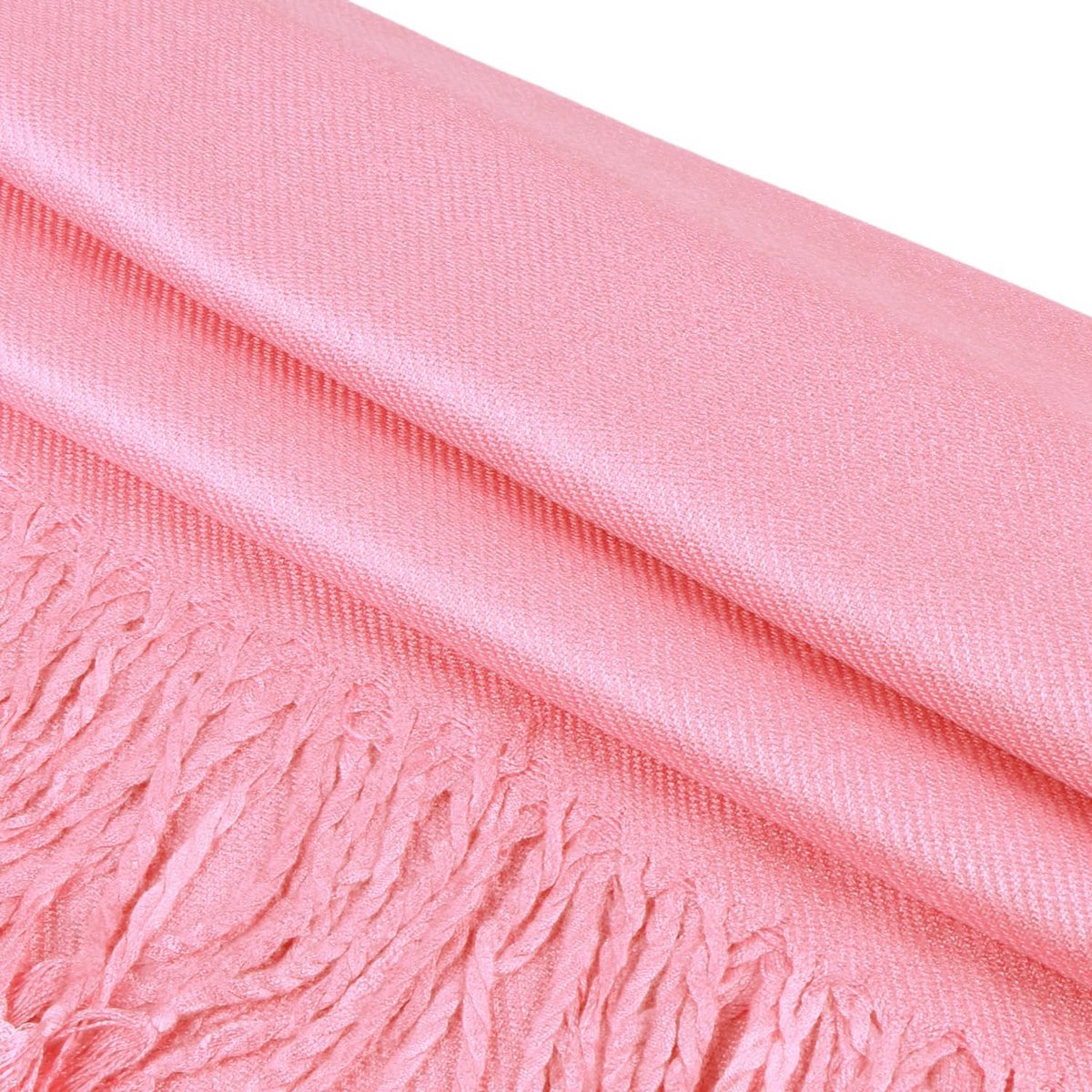 Luxe Pashmina Sjaal Dames Groot Dik Zacht Effen Sjaal - Vier Seizoenen