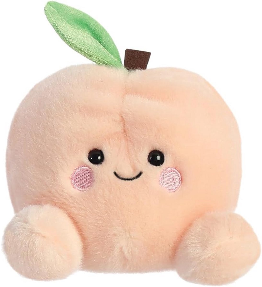Zacht Pluche Knuffeldier Perzik Vormig - 13 cm - Geschikt Vanaf Geboorte